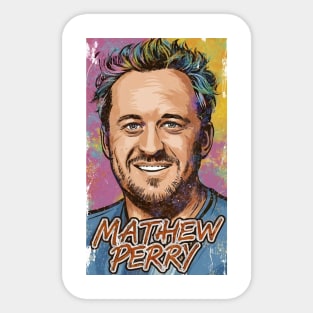 Matthew Perry Sitcom Comedy Sticker